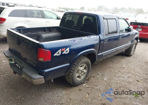 2002 Chevrolet S-10 Ls from USA, damaged, VIN 1GCDT13W62K220569
